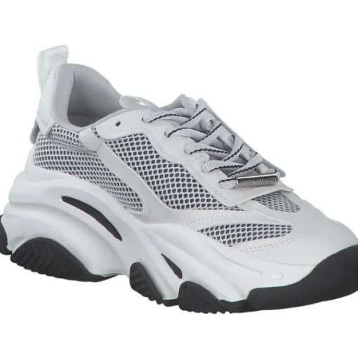 Damen Steve Madden Klassische- & Business Schuhe<SM19000033-04D Possession-e, Schnürschuhe, Damen, silver/white
