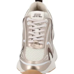 Damen Steve Madden Klassische- & Business Schuhe<Speedster SM19000122, Schnürschuhe, Damen, silver/gold
