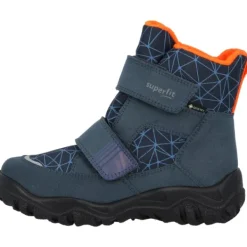 Kinder Superfit Stiefel<1-006080-8030  HUSKY, Winterstiefel, Kinder, blau/orange