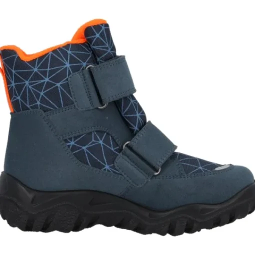 Kinder Superfit Stiefel<1-006080-8030  HUSKY, Winterstiefel, Kinder, blau/orange