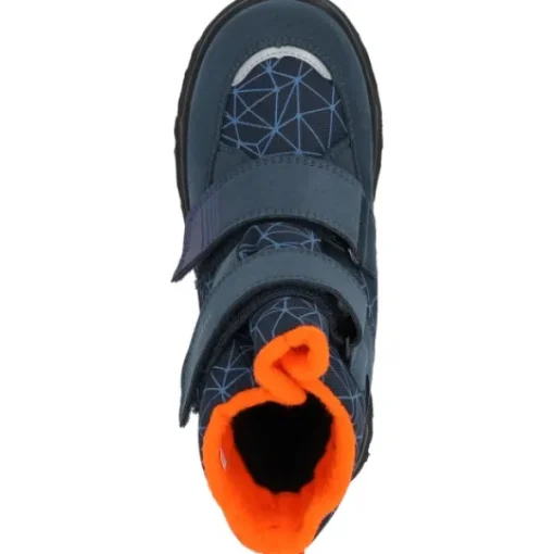 Kinder Superfit Stiefel<1-006080-8030  HUSKY, Winterstiefel, Kinder, blau/orange