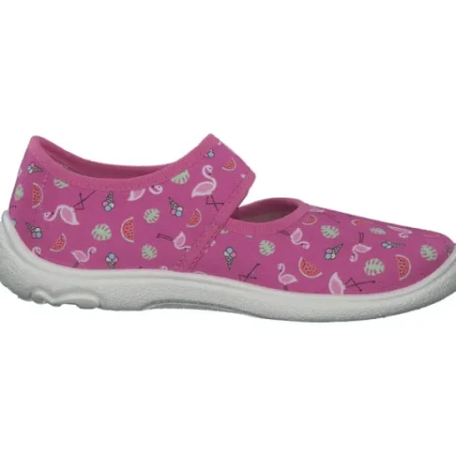 Kinder Superfit Hausschuhe<BELINDA 00288, Hausschuhe, Kinder, PINK/MEHRFARBIG