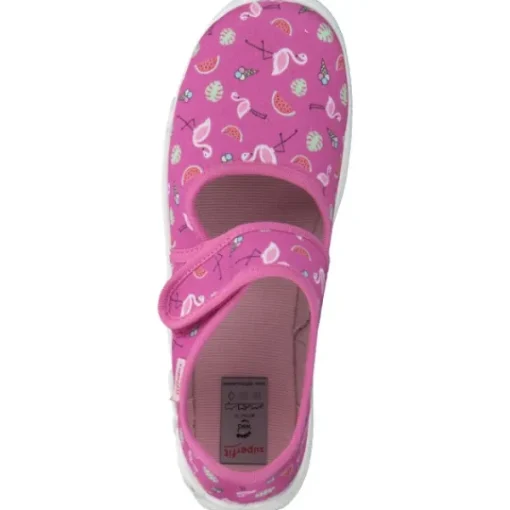 Kinder Superfit Hausschuhe<BELINDA 00288, Hausschuhe, Kinder, PINK/MEHRFARBIG