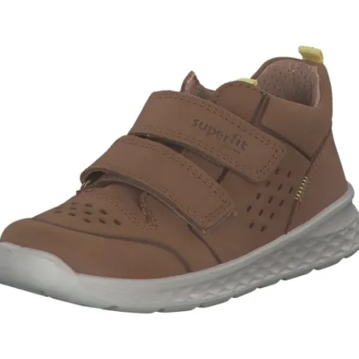 Kinder Superfit Lauflernschuhe<BREEZE 00363 M, Lauflernschuhe, Kinder, BRAUN/GELB