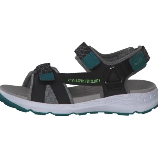 Kinder Superfit Sandalen<CRISS CROS 00580, Sandalen (Kinder), Kinder, Schwarz