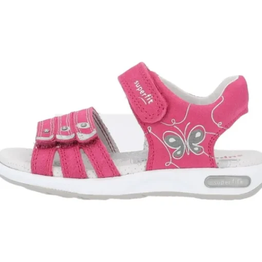 Kinder Superfit Sandaletten<EMILY 06137, Sandaletten, Kinder, PINK/SILBER
