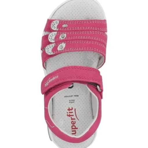 Kinder Superfit Sandaletten<EMILY 06137, Sandaletten, Kinder, PINK/SILBER