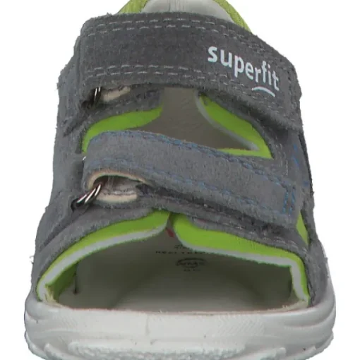 Kinder Superfit Sandalen<FLOW 00034, Sandalen (Kinder), Kinder, HELLGRAU/HELLGRÜN