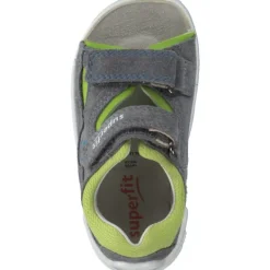 Kinder Superfit Sandalen<FLOW 00034, Sandalen (Kinder), Kinder, HELLGRAU/HELLGRÜN