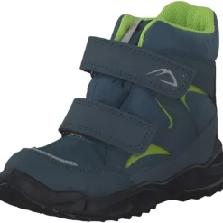 Kinder Superfit Stiefel<GLACIER 09221, Stiefel (Kinder), Kinder, Blau/Grün