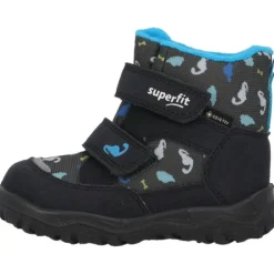 Kinder Superfit Lauflernschuhe<HUSKY1 006045 M, Lauflernschuhe, Kinder, GRAU/HELLBLAU