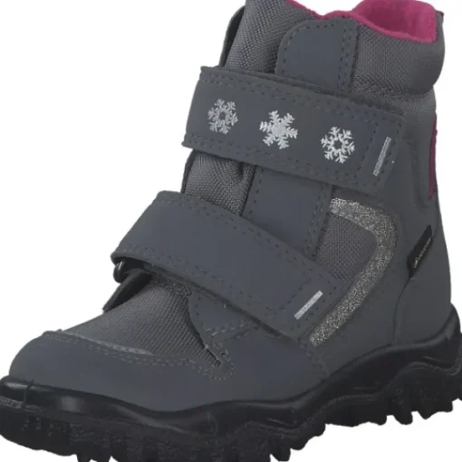 Kinder Superfit Stiefel<HUSKY 00045, Stiefel (Kinder), Kinder, Grau/rosa