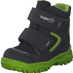 Kinder Superfit Stiefel<HUSKY 00047, Winterstiefel, Kinder, 20 BLAU/GRÜN