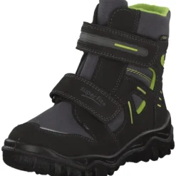 Kinder Superfit Stiefel<HUSKY 09080, Winterstiefel, Kinder, 22 schwarz/grün