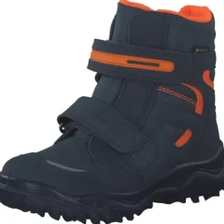 Kinder Superfit Stiefel<HUSKY 09080, Winterstiefel, Kinder, 22 blau/orange