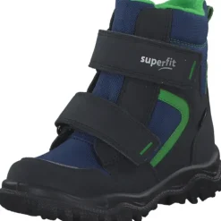 Kinder Superfit Stiefel<HUSKY 00047, Winterstiefel, Kinder, Schwarz/Grün