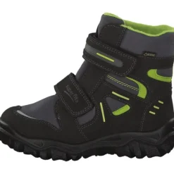 Kinder Superfit Stiefel<HUSKY 09080, Winterstiefel, Kinder, 22 schwarz/grün