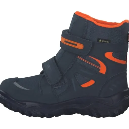 Kinder Superfit Stiefel<HUSKY 09080, Winterstiefel, Kinder, 22 blau/orange