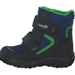 Kinder Superfit Stiefel<HUSKY 00047, Winterstiefel, Kinder, Schwarz/Grün
