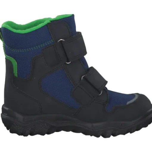 Kinder Superfit Stiefel<HUSKY 00047, Winterstiefel, Kinder, Schwarz/Grün