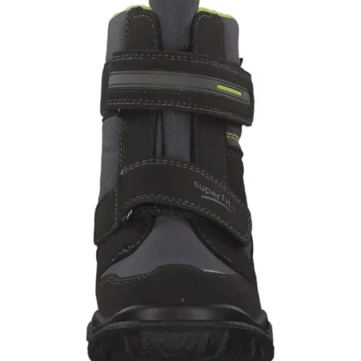 Kinder Superfit Stiefel<HUSKY 09080, Winterstiefel, Kinder, 22 schwarz/grün