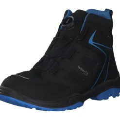 Kinder Superfit Stiefel<JUPITER 00075, Stiefel (Kinder), Kinder, SCHWARZ/HELLBLAU