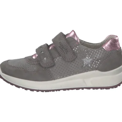 Kinder Superfit Sneakers<MERIDA 00187, Sneakers Low, Kinder, Grau (Smoke Kombi)
