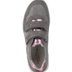 Kinder Superfit Sneakers<MERIDA 00187, Sneakers Low, Kinder, Grau (Smoke Kombi)