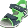Kinder Superfit Sandalen<MIKE 3.0 09469, Sandalen (Kinder), Kinder, BLAU/HELLGRÜN