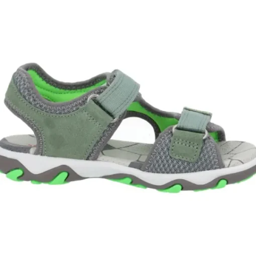 Kinder Superfit Sandaletten<MIKE 3.0 09466, Sandaletten, Kinder, HELLGRÜN/HELLGRAU