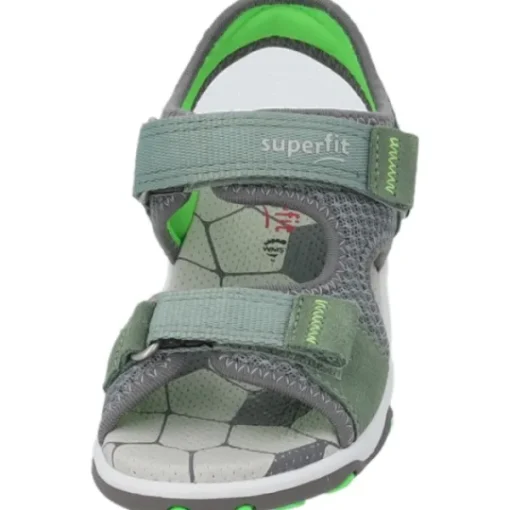 Kinder Superfit Sandaletten<MIKE 3.0 09466, Sandaletten, Kinder, HELLGRÜN/HELLGRAU