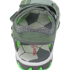 Kinder Superfit Sandaletten<MIKE 3.0 09466, Sandaletten, Kinder, HELLGRÜN/HELLGRAU