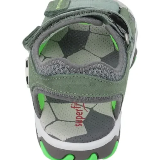 Kinder Superfit Sandaletten<MIKE 3.0 09466, Sandaletten, Kinder, HELLGRÜN/HELLGRAU