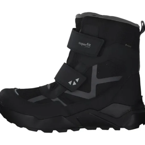 Kinder Superfit Stiefel<ROCKET 00404, Stiefel (Kinder), Kinder, SCHWARZ/HELLGRAU