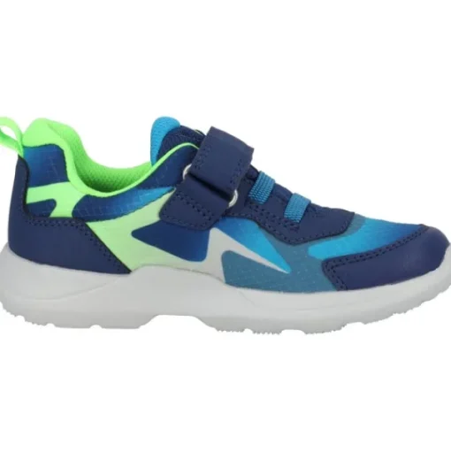 Kinder Superfit Slipper<RUSH 00209 M, Slipper (Kinder), Kinder, BLAU/HELLGRÜN