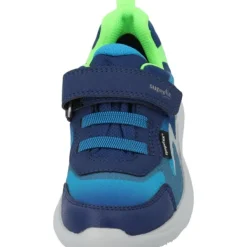 Kinder Superfit Slipper<RUSH 00209 M, Slipper (Kinder), Kinder, BLAU/HELLGRÜN