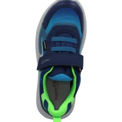 Kinder Superfit Slipper<RUSH 00209 M, Slipper (Kinder), Kinder, BLAU/HELLGRÜN
