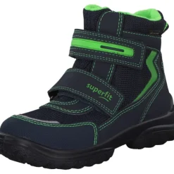 Kinder Superfit Stiefel<SNOWCAT 09030, Winterstiefel, Kinder, Grün (Blau/Grün)