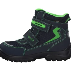 Kinder Superfit Stiefel<SNOWCAT 09030, Winterstiefel, Kinder, Grün (Blau/Grün)