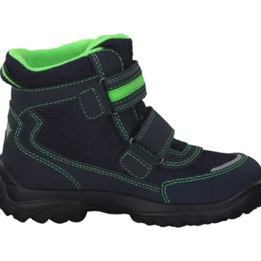 Kinder Superfit Stiefel<SNOWCAT 09030, Winterstiefel, Kinder, Grün (Blau/Grün)