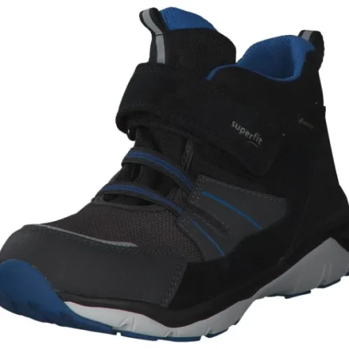 Kinder Superfit Stiefel<SPORT5 00247, Stiefeletten (Kinder), Kinder, Schwarz Blau