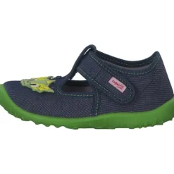 Kinder Superfit Hausschuhe<SPOTTY 09256, Hausschuhe, Kinder, BLAU/GRÜN
