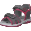 Kinder Superfit Sandalen<SUNNY 06127, Sandalen (Kinder), Kinder, hellgrau/pink