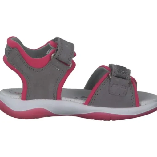 Kinder Superfit Sandalen<SUNNY 06127, Sandalen (Kinder), Kinder, hellgrau/pink
