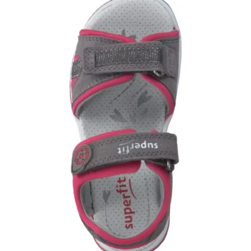 Kinder Superfit Sandalen<SUNNY 06127, Sandalen (Kinder), Kinder, hellgrau/pink