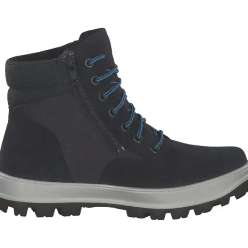 Kinder Superfit Stiefel<TEDD 800476, Stiefel, Kinder, GRAU/TÜRKIS