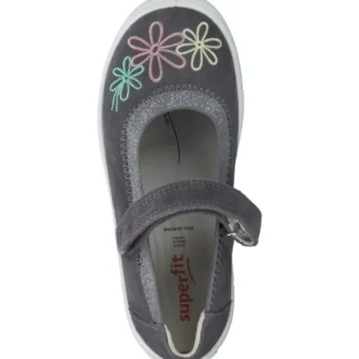Kinder Superfit Ballerinas<TENSY 00095, Ballerinas (Kinder), Kinder, hellgrau