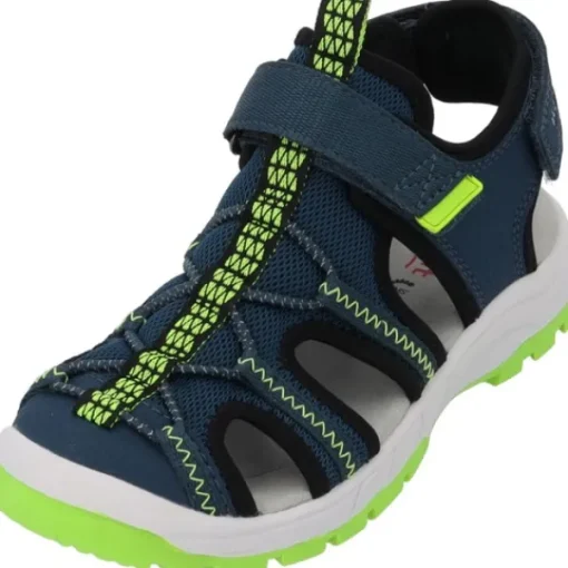 Kinder Superfit Sandaletten<TORNADO 09030, Sandaletten, Kinder, BLAU/GELB