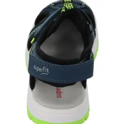 Kinder Superfit Sandaletten<TORNADO 09030, Sandaletten, Kinder, BLAU/GELB