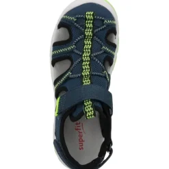Kinder Superfit Sandaletten<TORNADO 09030, Sandaletten, Kinder, BLAU/GELB